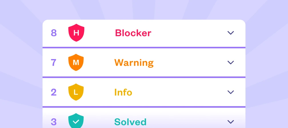 Checkmarx One risk prioritization showing severity levels