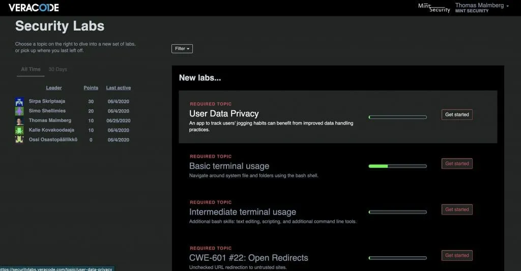 Veracode Security Labs