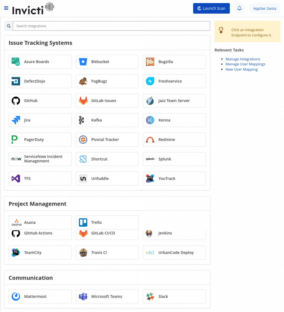 Invicti Integrations