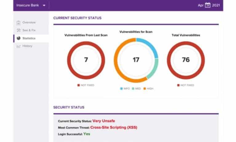 Synopsys Web Scanner